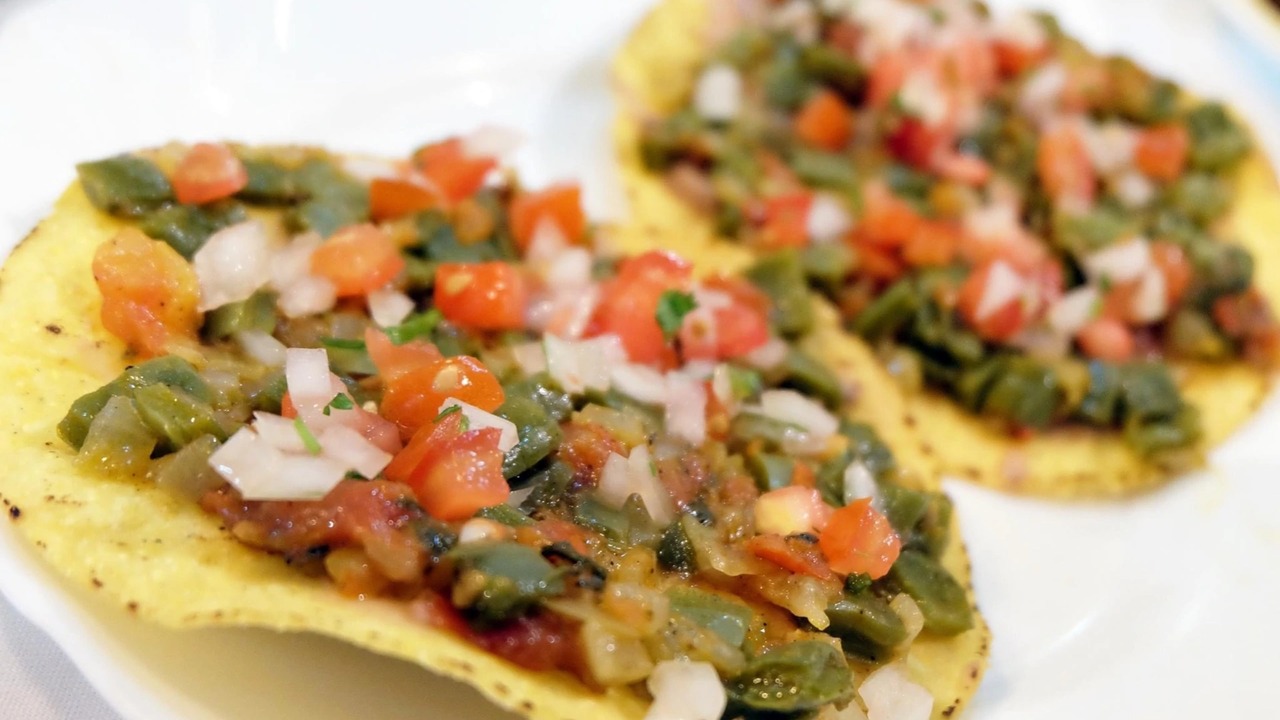 Tostadas de Nopales